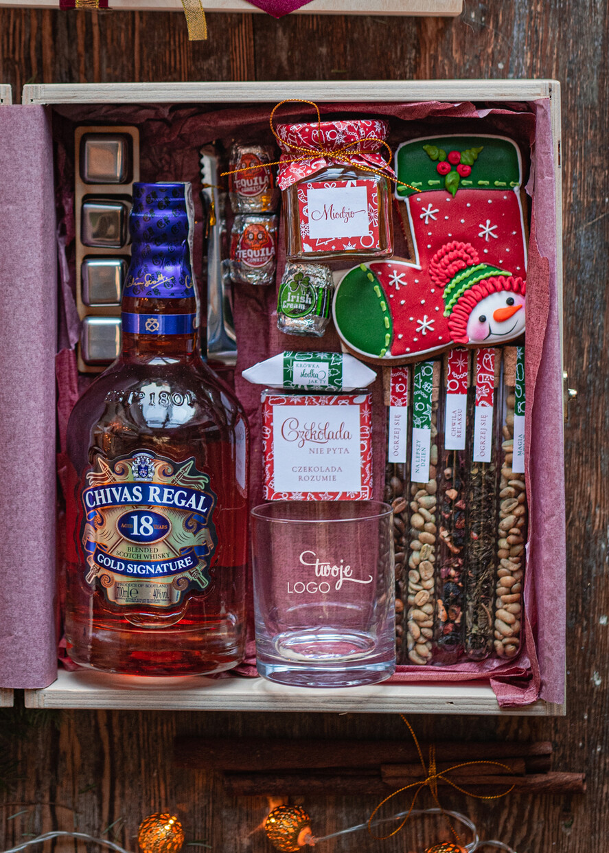 Prezenty oferta dla Firm ekskluzywne prezenty dla firm  Prezent od firmy na święta, ekskluzywny kosz dla szefa, zestaw bez butelki1