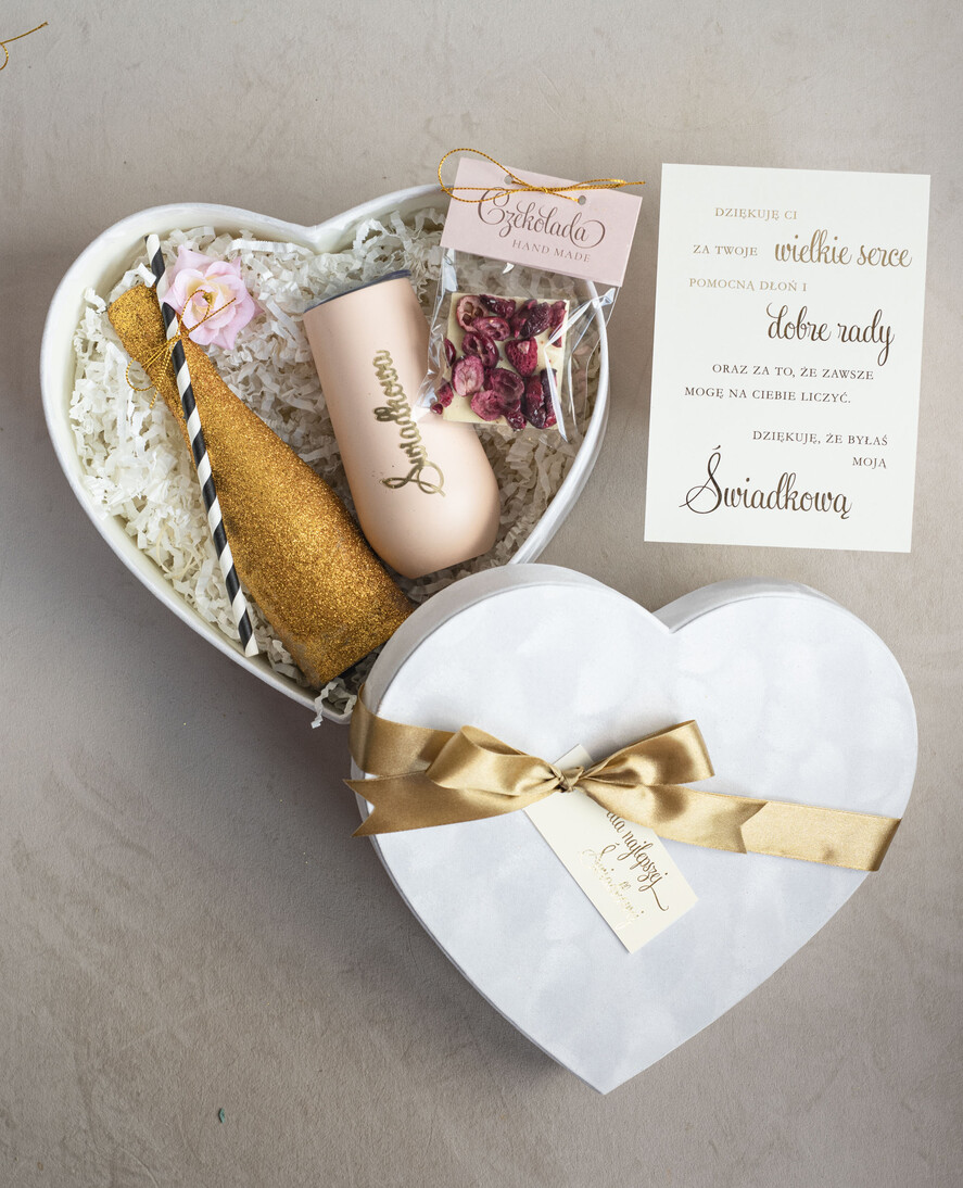 Prezenty dla świadków boxy prezentowy dla Świadkowej, prośba o świadkowanie  prośba o świadkowanie pomysł na prezent dla świadkowej brokatowy szampan, box prezentowy dla świadkowej kubek szampanówka, prezenty dla świadków0