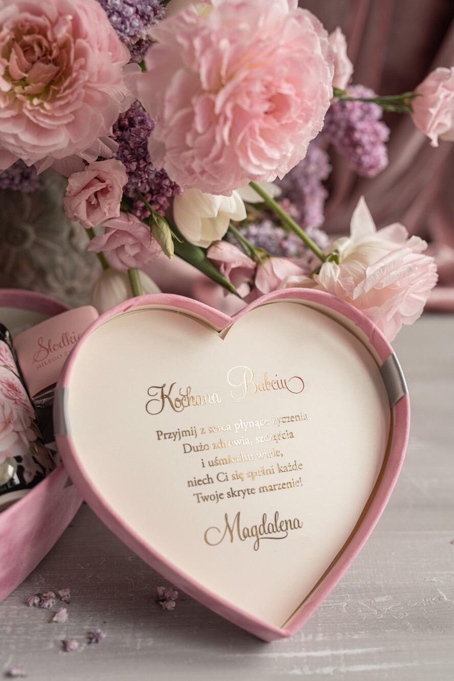 Prezenty dla Babci i Dziadka Prezenty dla Babci Prezent na dzien babci  Filiżanka Vintage w zestawie z Kawą życzenia dla Babci 1