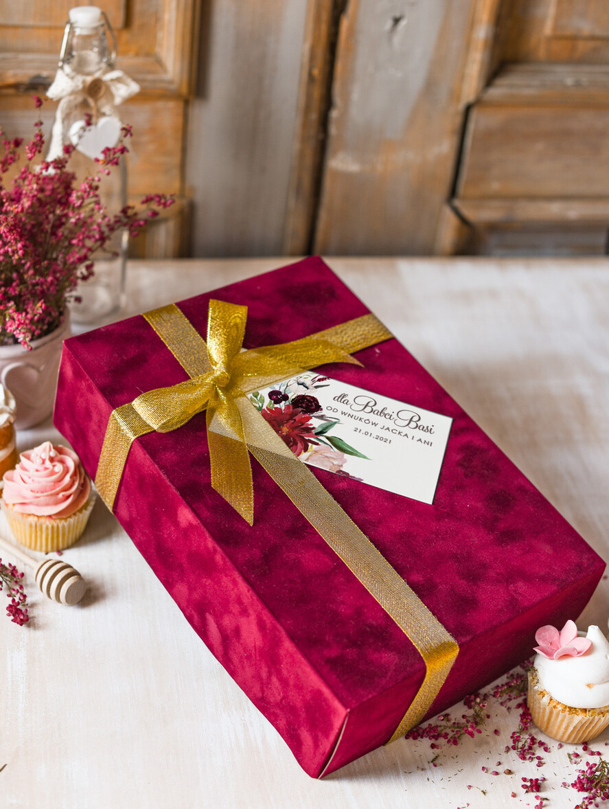 Prezenty dla Babci i Dziadka Prezenty dla Babci Prezent Dla Babci Przepiśnik w pudełku na Dzień Babci  Łakocie 3