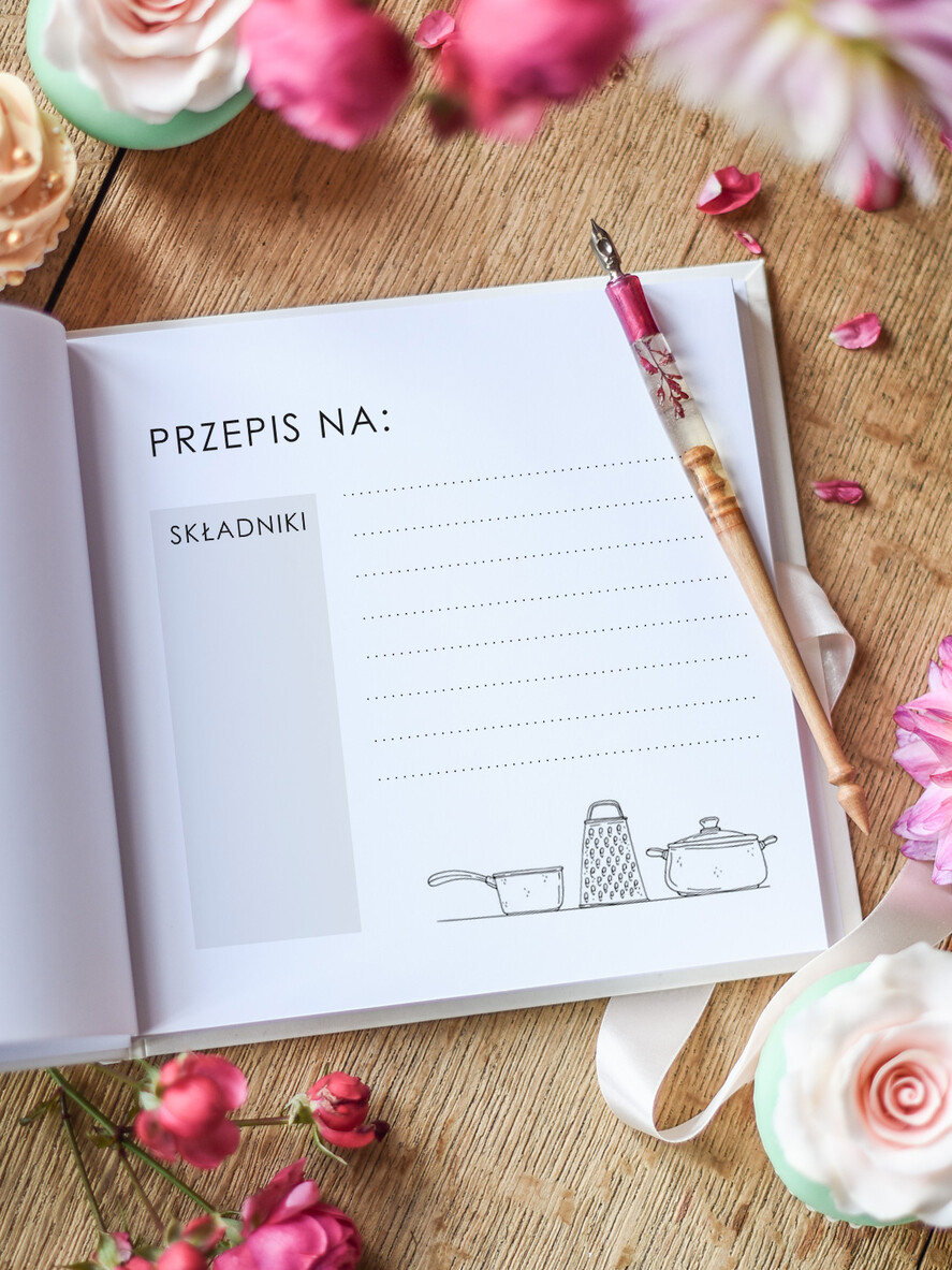 Prezenty dla Babci i Dziadka Prezenty dla Babci Prezent Dla Babci Przepisnik Kuchenny drewniany z grawerem 2