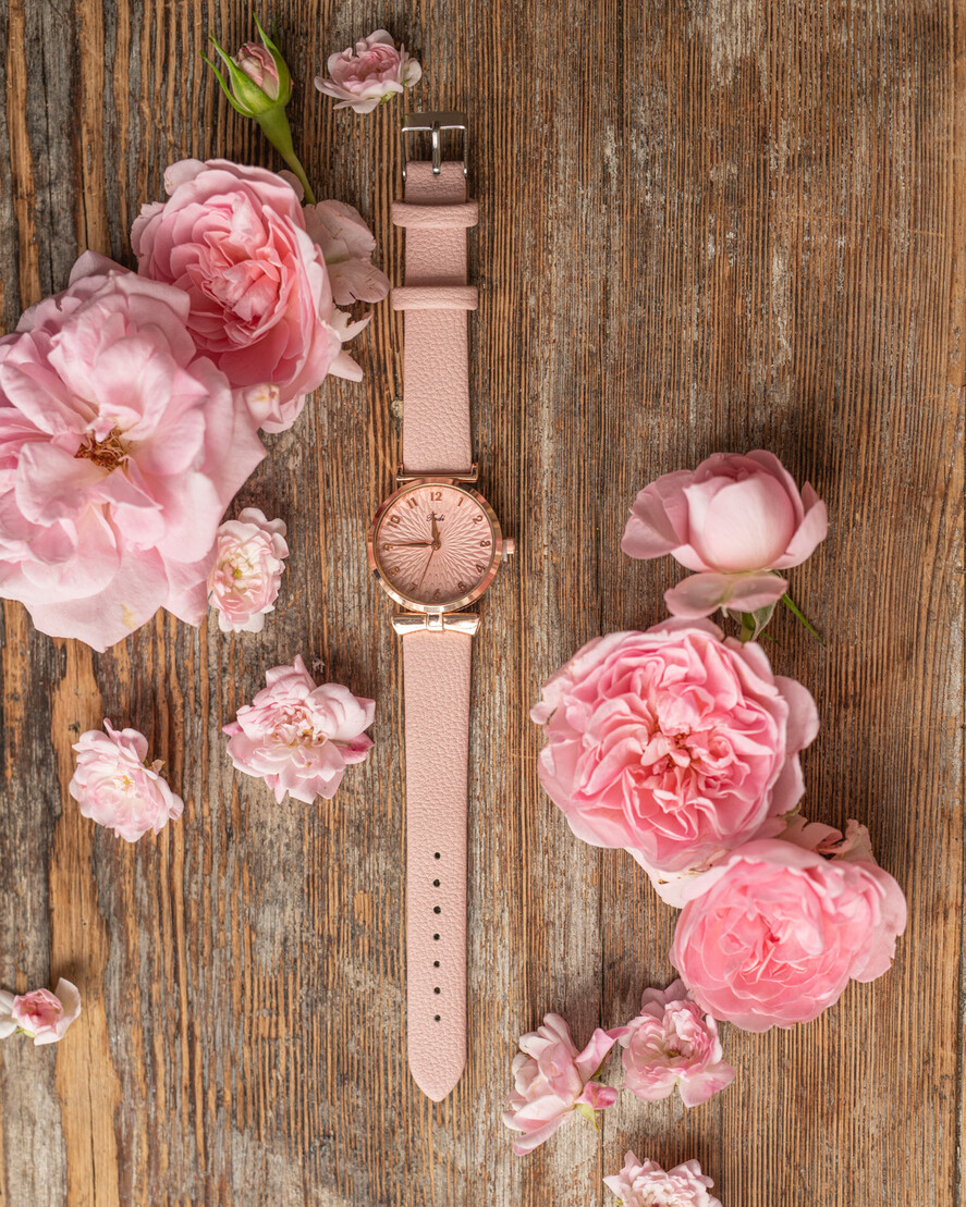 Prezenty dla Babci i Dziadka Prezenty dla Babci prezenty z okazji dnia babci flowerbox pudełko z kwiatami i zegarkiem, zegarek dla babci 4