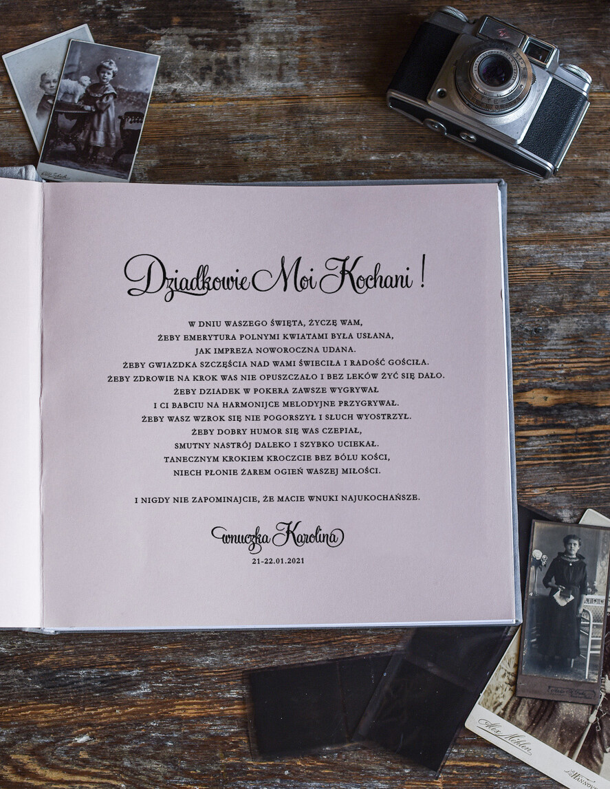 Prezenty dla Babci i Dziadka Zestawy Pezentowe Dla Dziadków   prezent dla babci i dziadka album na zdjęcia pamiątka dla dziadków 1
