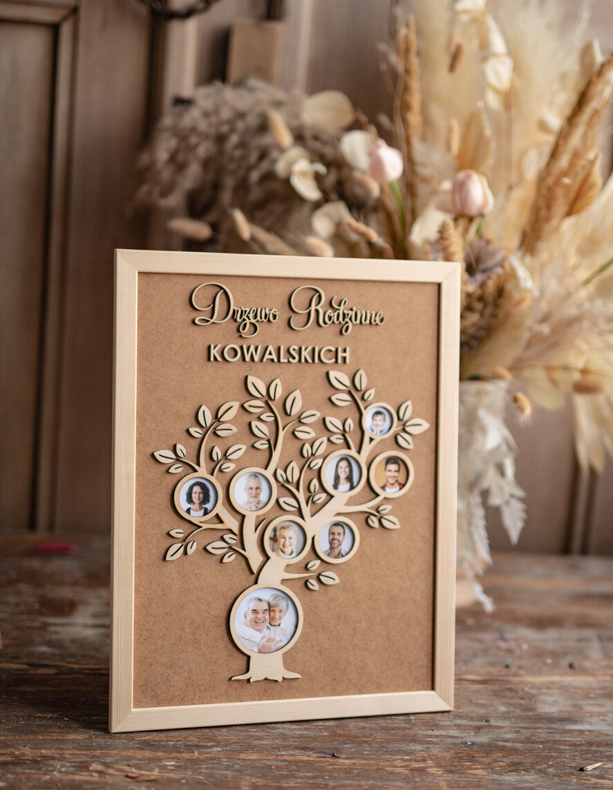 Prezenty dla Babci i Dziadka Zestawy Pezentowe Dla Dziadków  Pomysł na prezent na Dzień Babci i Dziadka  Rodzinne Drzewo genealogiczne  Zestaw Prezentowy dla Dziadków Ozdobna Rama Rodzinna0