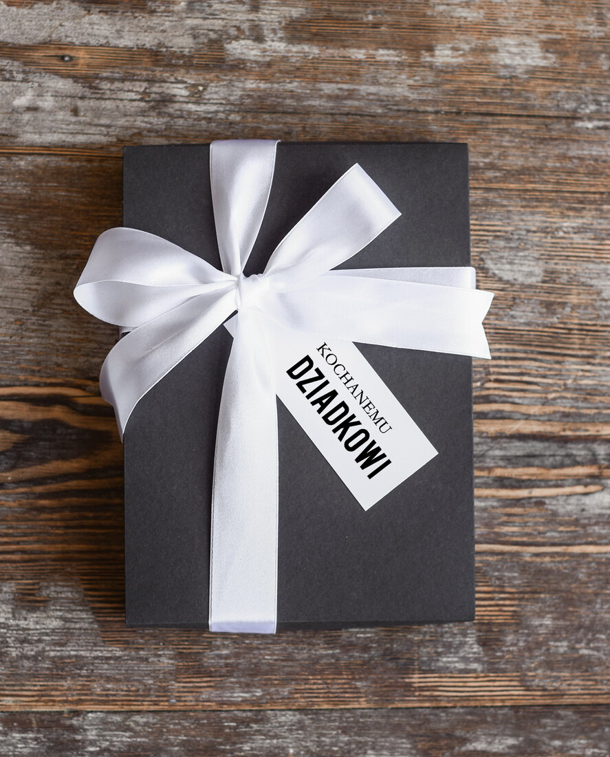 Prezenty dla Babci i Dziadka Prezenty dla Dziadka szelki dla dziadka,prezent z okazji dnia Dziadka mucha i spinki do mankietów 3