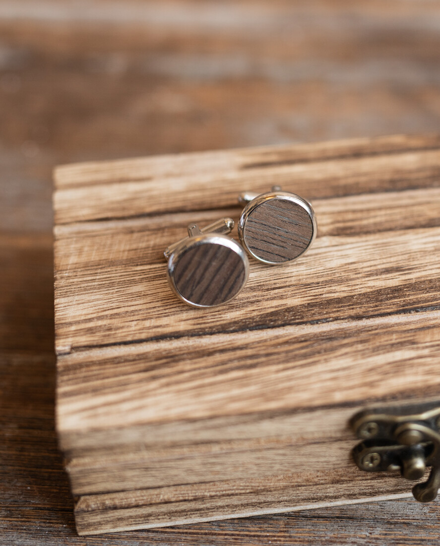 Prezenty dla Babci i Dziadka Prezenty dla Dziadka prezent dla Dziadka drewniana mucha i spinki do mankietów elegancki prezent dla dziadka 2