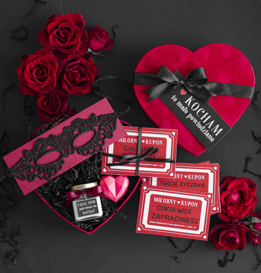 Walentynki prezent na walentynki dla Niej  Welurowe serce prezent na Walentynki, co dać dziewczynie na Walentynki, Walentynkowy prezent dla żony, box Walentynkowy, pudełko prezentowe na Walentynki0