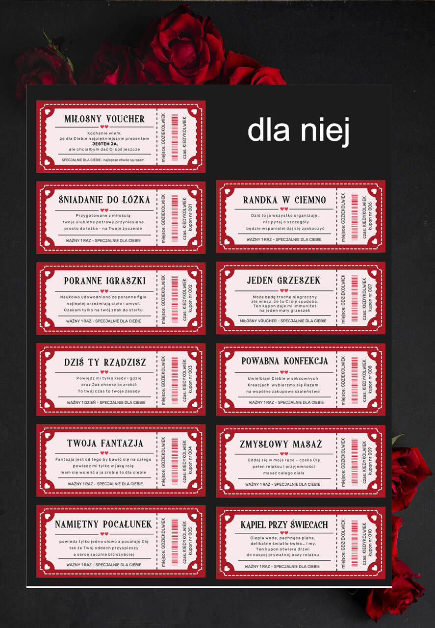 Walentynki prezent na walentynki dla Niej  Oryginalny prezent na Walentynki, co dać dziewczynie na Walentynki, Walentynkowy prezent dla żony, box Walentynkowy, pudełko prezentowe na Walentynki3