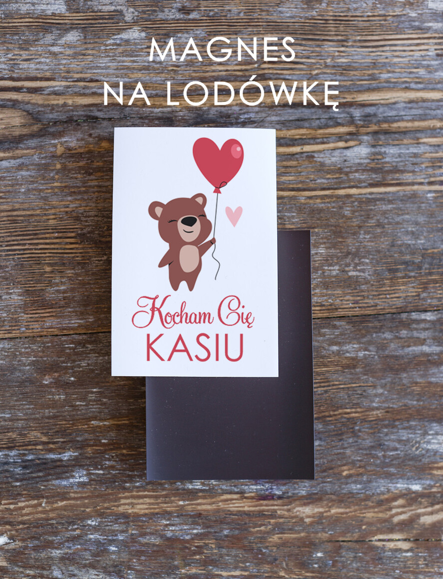 Walentynki prezent na walentynki dla Niej   upominek dla dziewczyny na walentynki magnes na lodówkę 1
