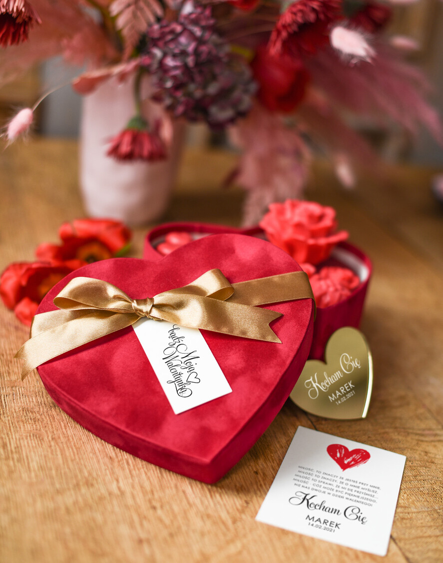 Walentynki prezent na walentynki dla Niej  pomysł na prezent dla dziewczyny na walentynki serce pełne pachnących mydełek 6