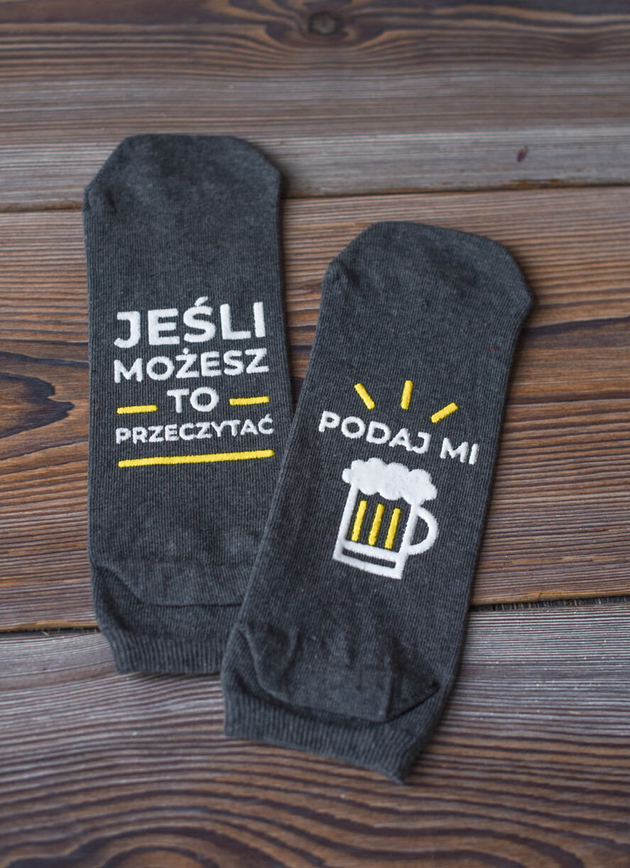 Walentynki prezent na Walentynki dla Niego  prezent dla faceta na walentynki śmieszne skarpetki 4