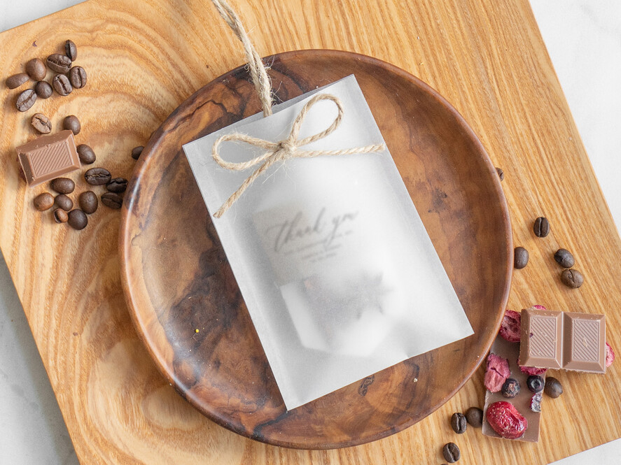 Podziękowania dla Gości Weselnych Mydełka Świece Zawieszki sojowe wyjątkowe podziękowania dla gości sojowe zawieszki z laską cynamonu, pachnące zawieszki sojowe upominki dla gości od Pary Młodej, sojowa zawieszka z cynamonem2