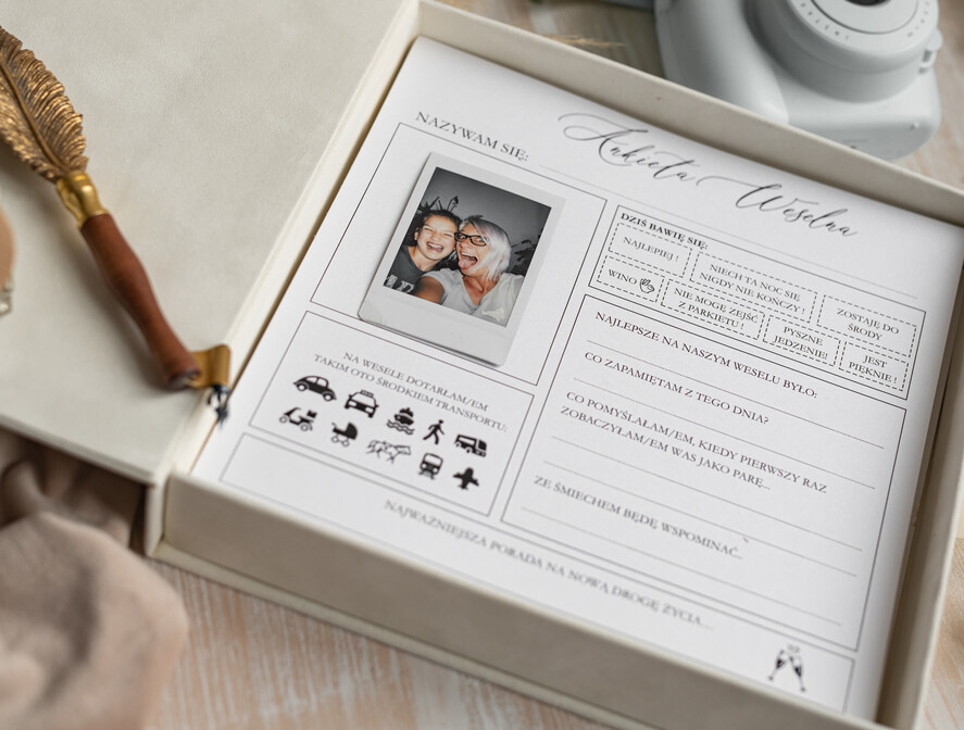 Ankiety weselne ankiety w pudełkach  alternatywa dla Księgi wpisów gości Ankieta Weselna Dla Gości Pamiątka Ze Ślubu, Welurowe Pudełko z ankietami weselnymi, Pamiątka Ze Ślubu Ankiety Weselne1