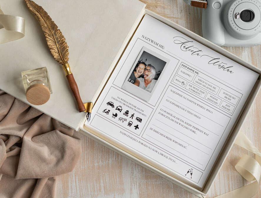 Ankiety weselne ankiety w pudełkach  alternatywa dla Księgi wpisów gości Ankieta Weselna Dla Gości Pamiątka Ze Ślubu, Welurowe Pudełko z ankietami weselnymi, Pamiątka Ze Ślubu Ankiety Weselne2