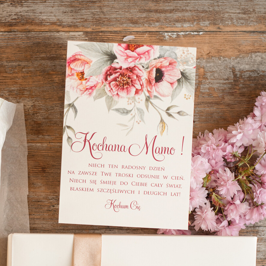 Prezenty dla Mamy zestawy w welurowych i ozdobnych pudełkach  Uroczy Pomysł na prezent z okazji dnia mamy, Złoty kieliszek i brokatowa butelka Zestaw Prezentowy dla Mamy z zyczeniami5