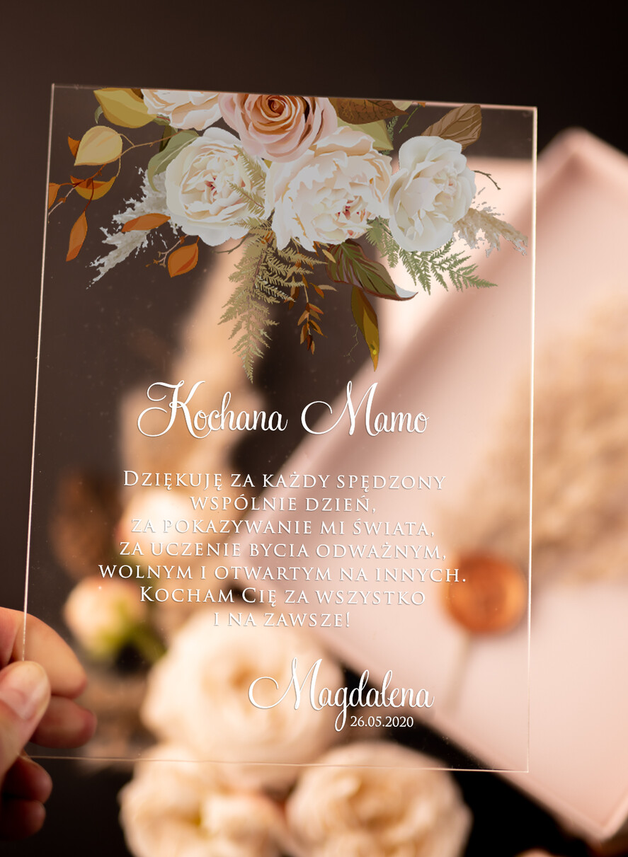 Prezenty dla Mamy kartki i magnesy na lodówkę z życzeniami  co kupić na dzień matki pamiątkowa kartka z życzeniami 7