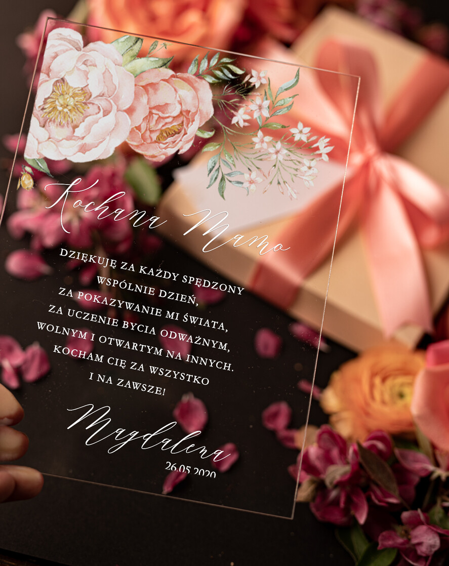 Prezenty dla Mamy kartki i magnesy na lodówkę z życzeniami  Wyjątkowy prezent z okazji dnia Matki pamiątka dla Mamy2