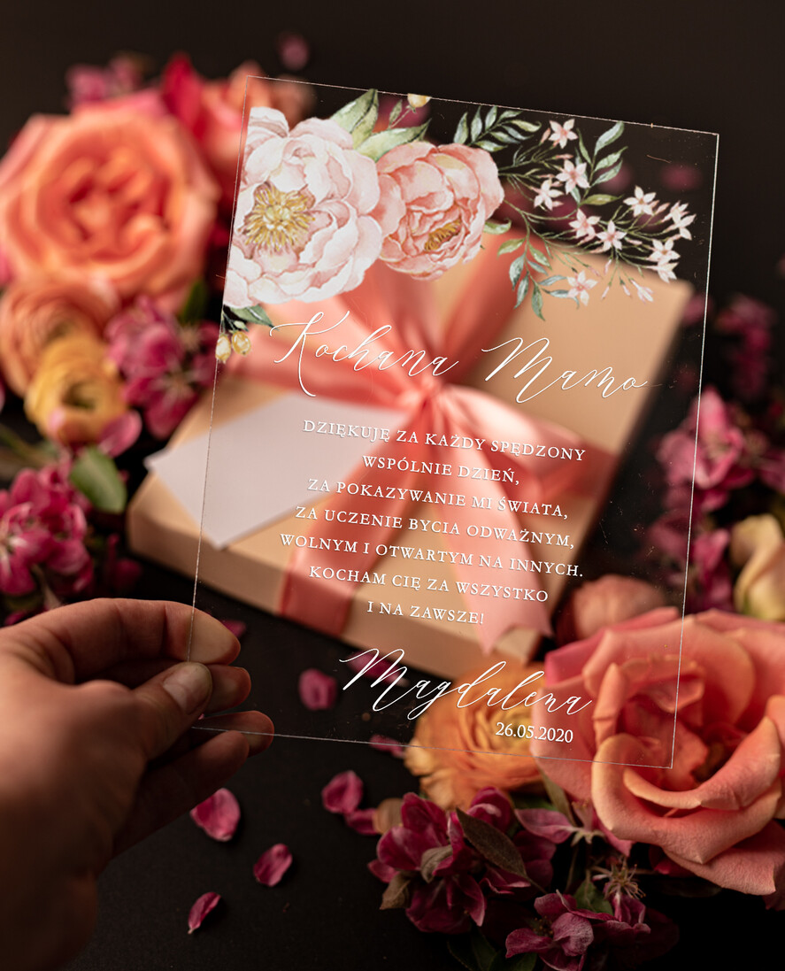 Prezenty dla Mamy kartki i magnesy na lodówkę z życzeniami  Wyjątkowy prezent z okazji dnia Matki pamiątka dla Mamy5