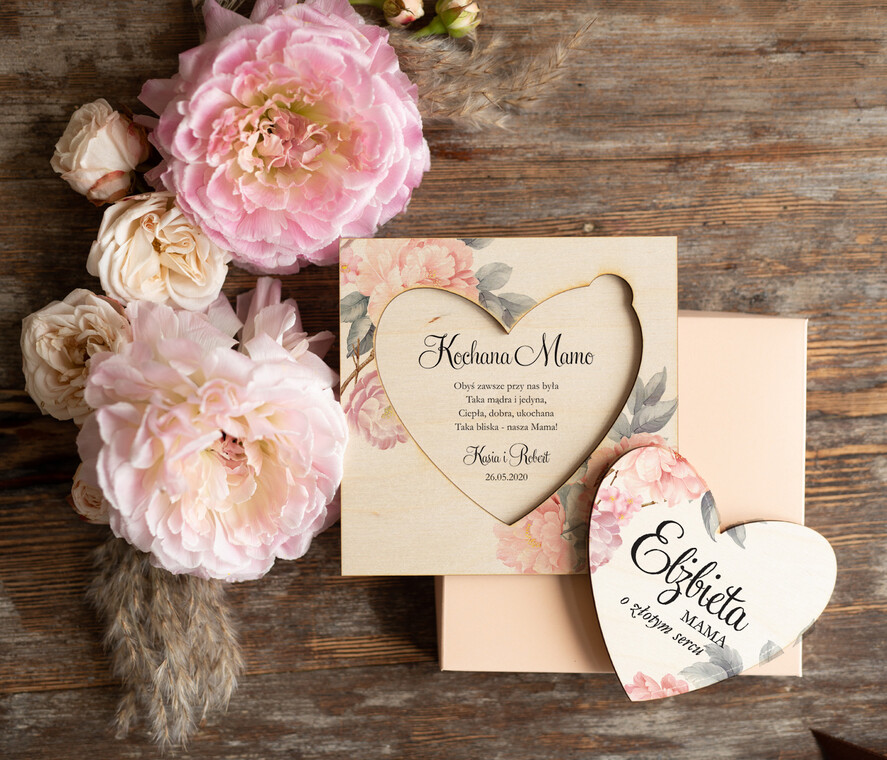 Prezenty dla Mamy kartki i magnesy na lodówkę z życzeniami  wyjątkowy prezent na dzień mamy, kartka z życzeniami5