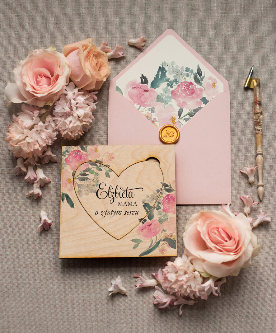 Prezenty dla Mamy kartki i magnesy na lodówkę z życzeniami  Wyjątkowy prezent z okazji dnia Matki pamiątkowa kartka z życzeniami dla Mamy1