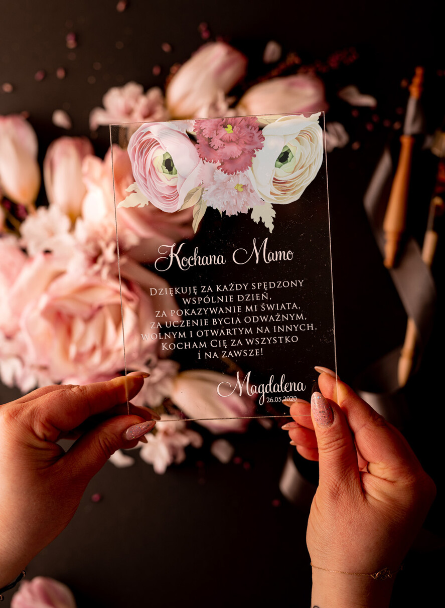 Prezenty dla Mamy kartki i magnesy na lodówkę z życzeniami  piękny prezent na dzień matki pudełko kartka dla mamy   1