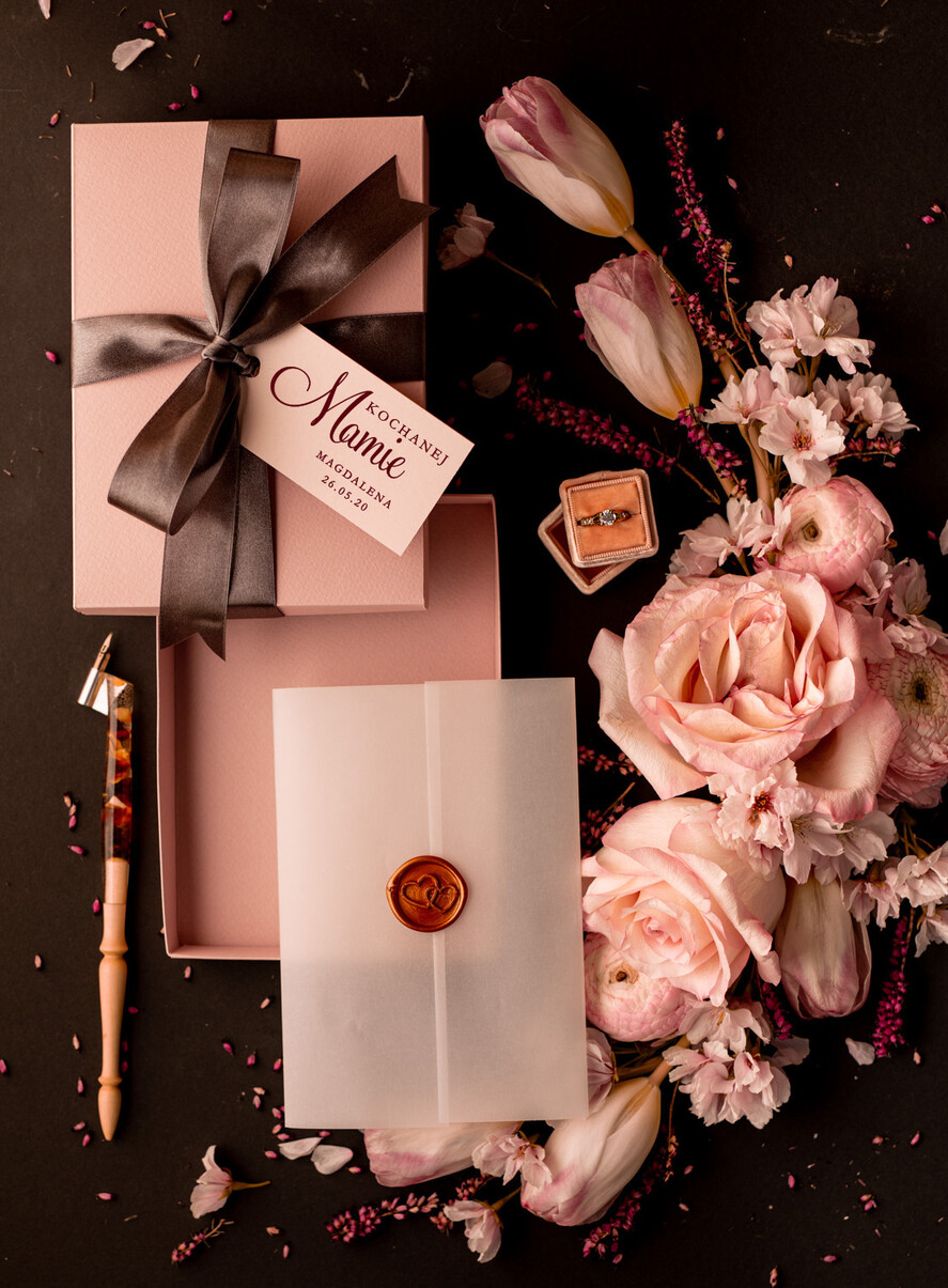 Prezenty dla Mamy kartki i magnesy na lodówkę z życzeniami  piękny prezent na dzień matki pudełko kartka dla mamy   2