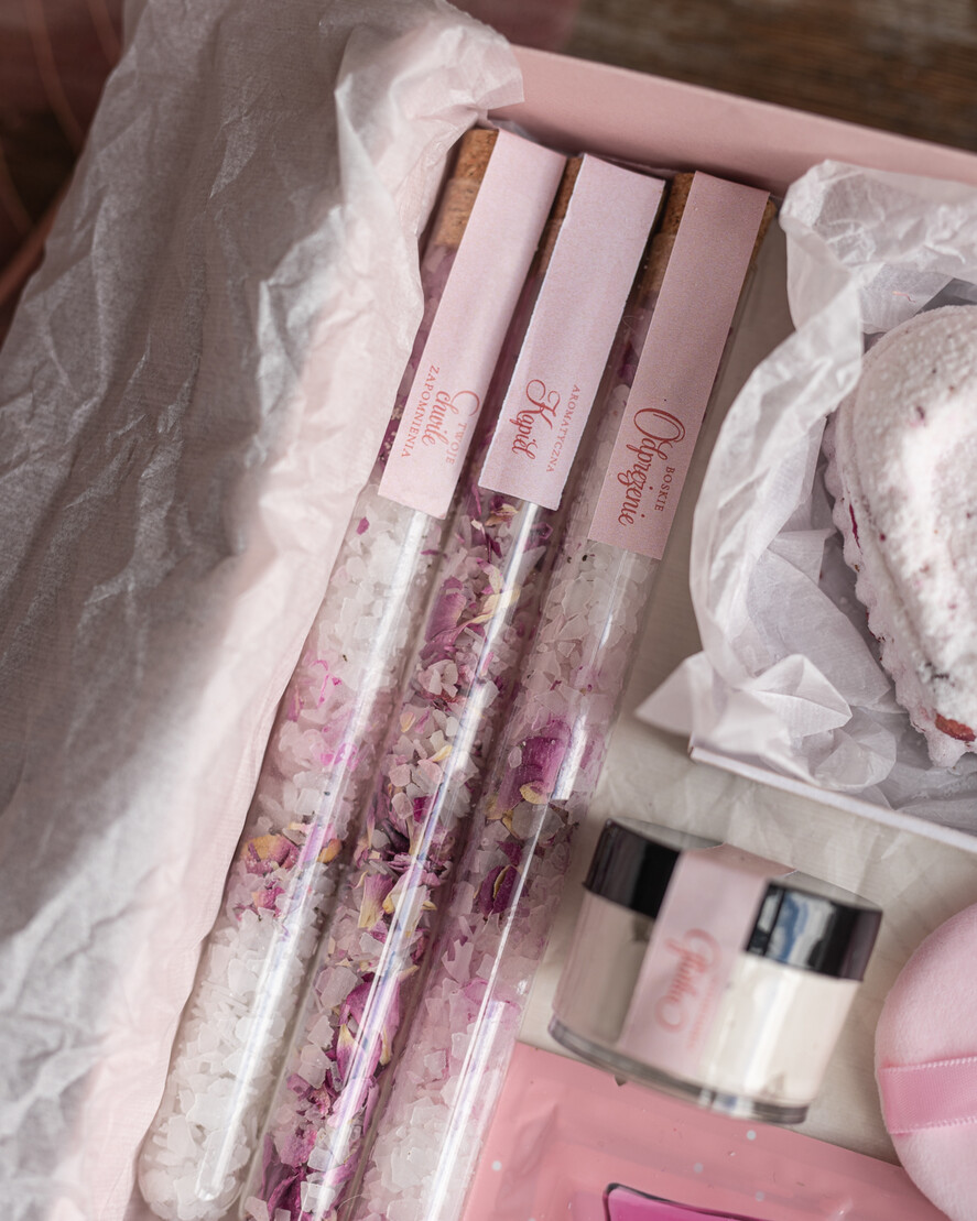 Prezenty dla Mamy Zestawy kosmetyczne  prezent urodzinowy dla Mamy zestaw soli do kąpieli, idealny prezent na urodziny dla Mamy   2