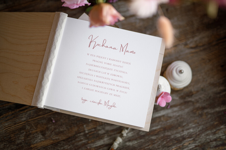 Prezenty dla Mamy notes, książki na przepisy zeszyt na przepisy prezent z okazji dnia Mamy wyjątkowy prezent dla Mamy 2