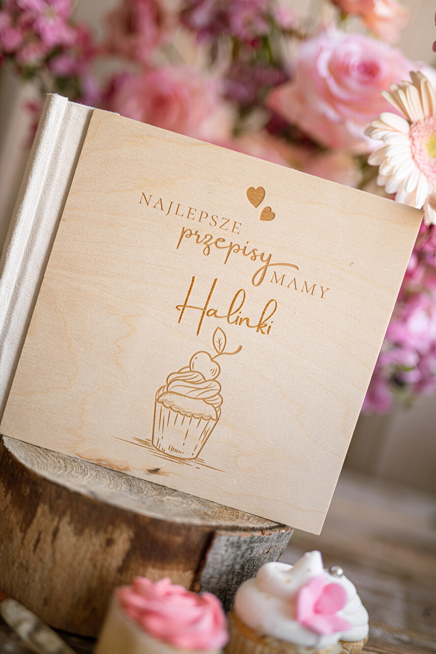 Prezenty dla Mamy notes, książki na przepisy zeszyt na przepisy prezent z okazji dnia Mamy wyjątkowy prezent dla Mamy 4