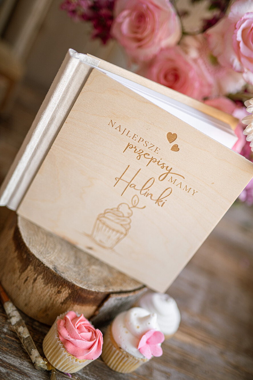 Prezenty dla Mamy notes, książki na przepisy zeszyt na przepisy prezent z okazji dnia Mamy wyjątkowy prezent dla Mamy 6