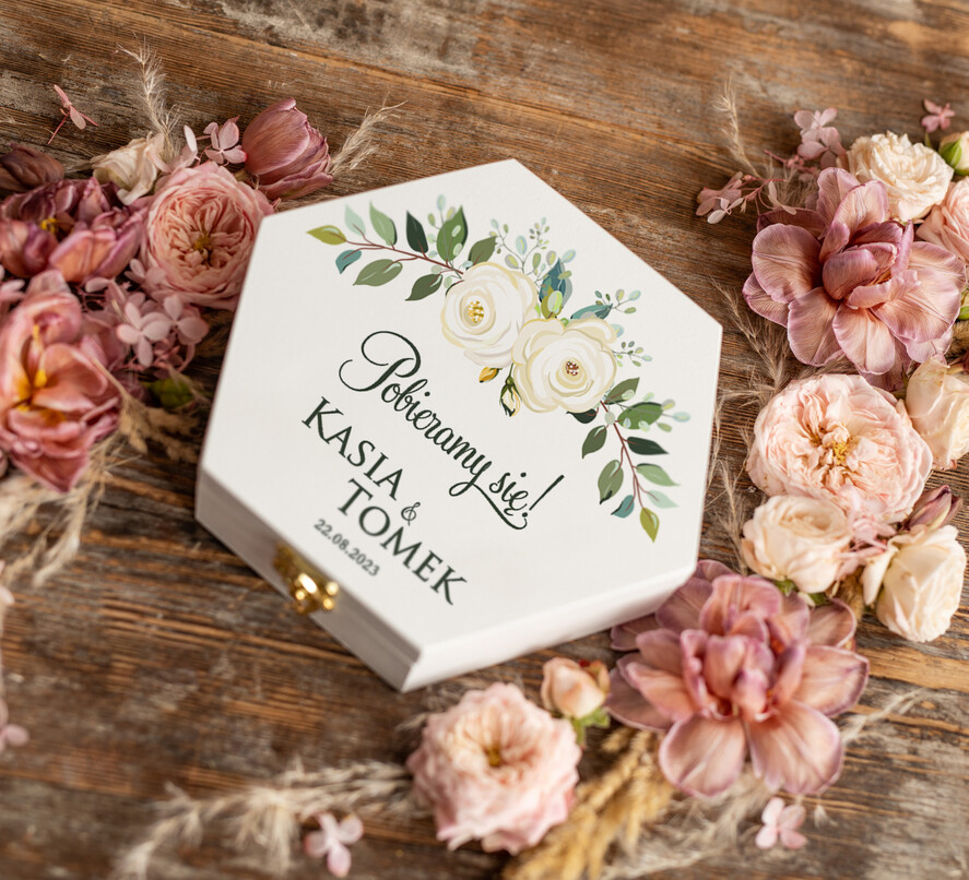 Zaproszenia dla Rodziców  zaproszenia dla Rodziców   zaproszenia na ślub dla Rodziców białe eleganckie pudełko 1