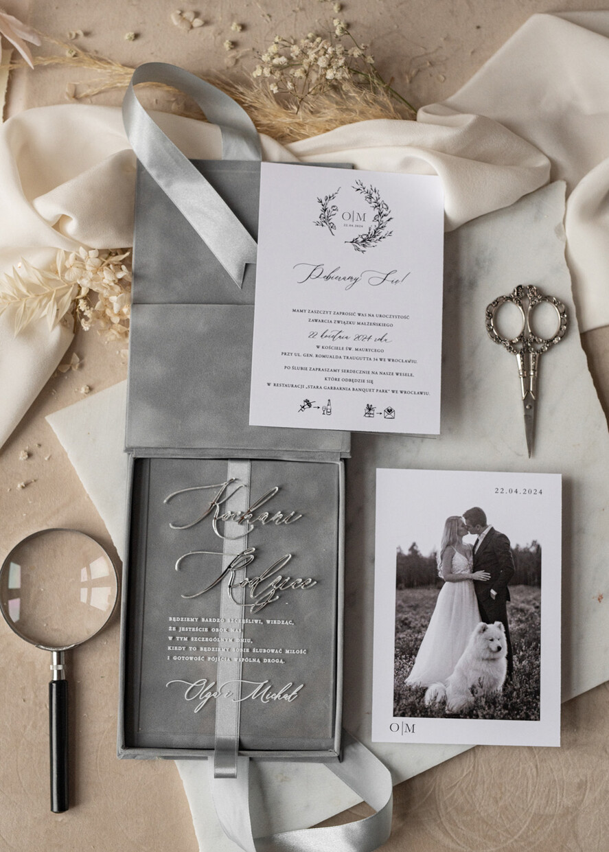 Zaproszenia dla Rodziców  zaproszenia dla Rodziców  welurowe pudełko dla rodziców zaproszenia dla rodziców wyjątkowe zaproszenia dla rodziców na ślub zaproszenie ze zdjęciem dla rodziców 4