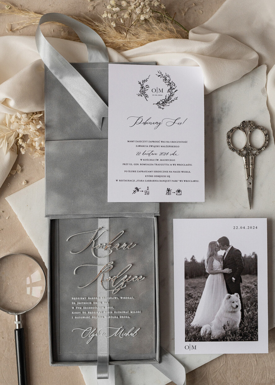 Zaproszenia dla Rodziców  zaproszenia dla Rodziców  welurowe pudełko dla rodziców zaproszenia dla rodziców wyjątkowe zaproszenia dla rodziców na ślub zaproszenie ze zdjęciem dla rodziców 0