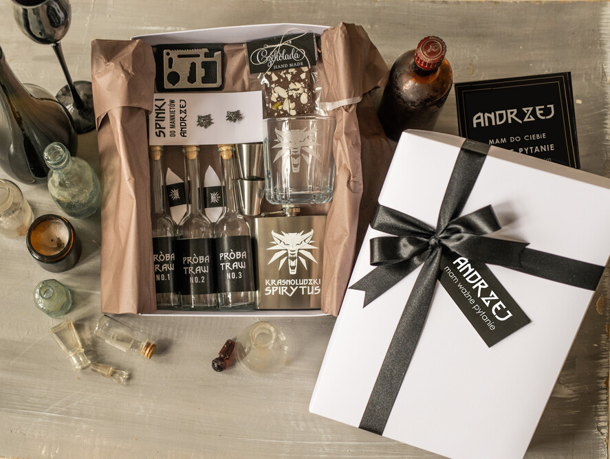 Prezenty dla świadków boxy prezentowe dla Świadka  czy zostaniesz moim świadkiem pomysł na prośbę o świadkowanie, zestaw wiedźmiński prezent dla świadka0