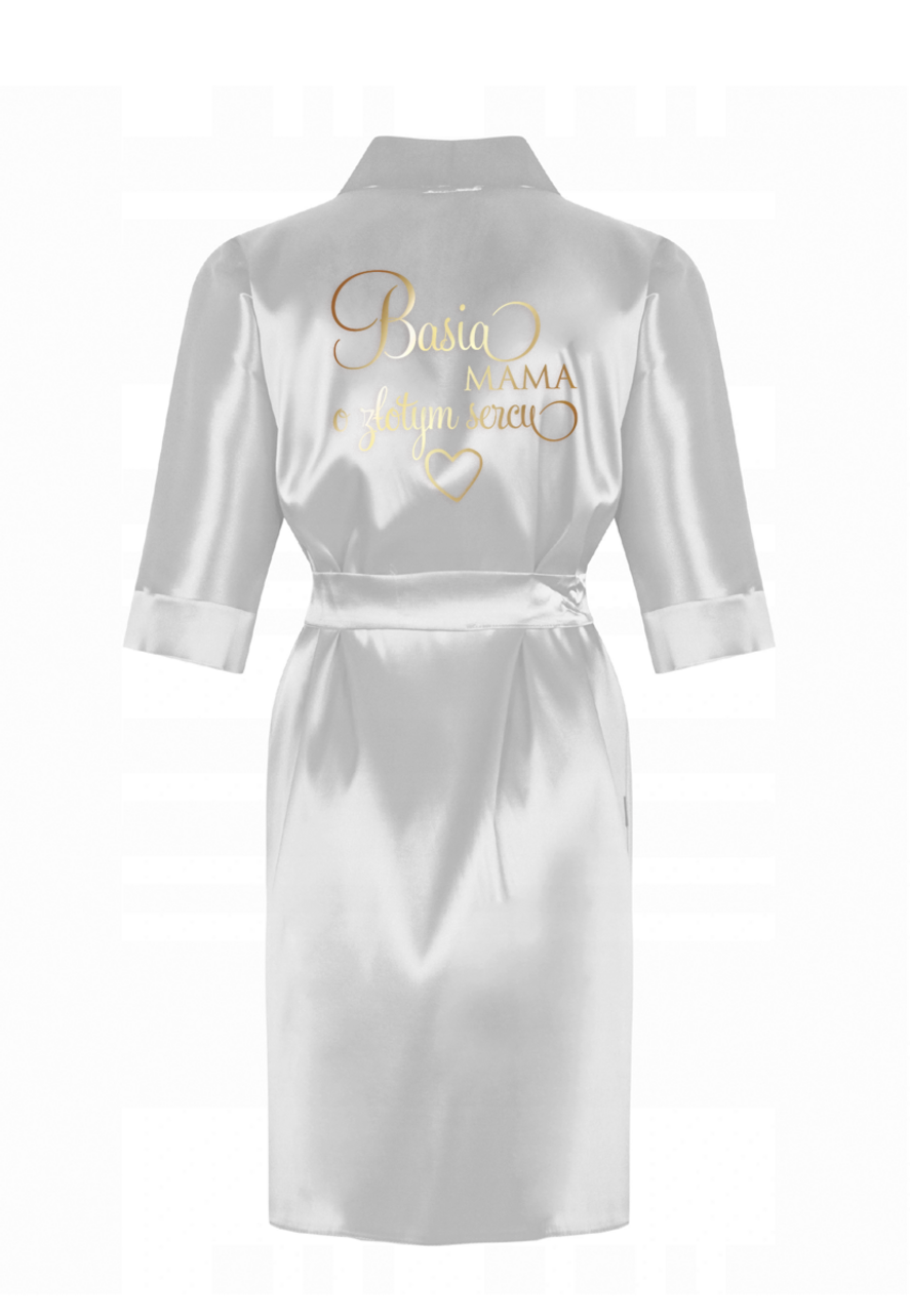 Prezenty dla Mamy Gadżety, Bluzy, Koszulki pomysł na prezent z okazji dnia Matki satynowa podomka Mama najlepsza na świecie    0