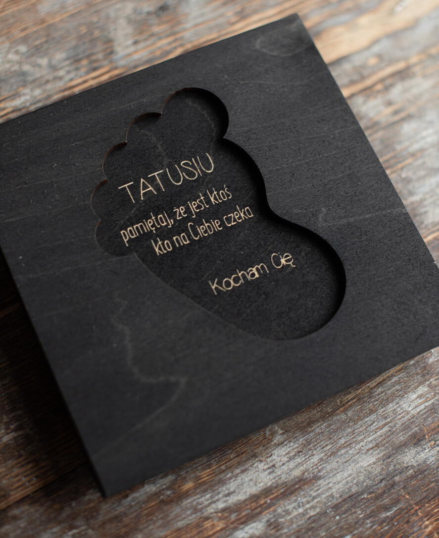 Prezenty dla Taty dzien ojca zestawy dla Taty prezent z okazji dnia taty kartka z zawieszką do auta 7