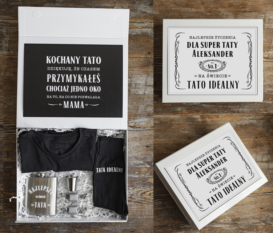 Prezenty dla Taty dzien ojca zestawy dla Taty prezent z okazji dnia Ojca, pudełko prezentowe na dzień Ojca, tematyczne prezenty dla Taty na urodziny, wyjątkowe prezenty dla Taty 2