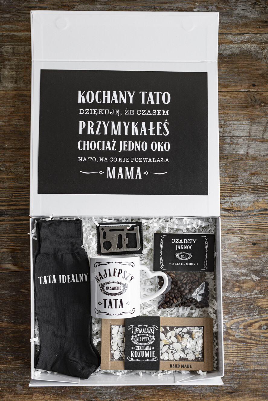 Prezenty dla Taty dzien ojca zestawy dla Taty pomysł na prezent dla Taty na urodziny, zestaw prezentowy na dzień Ojca, kubek z nadrukiem, fajny pomysł na prezent dla Taty, personalizowane prezenty0