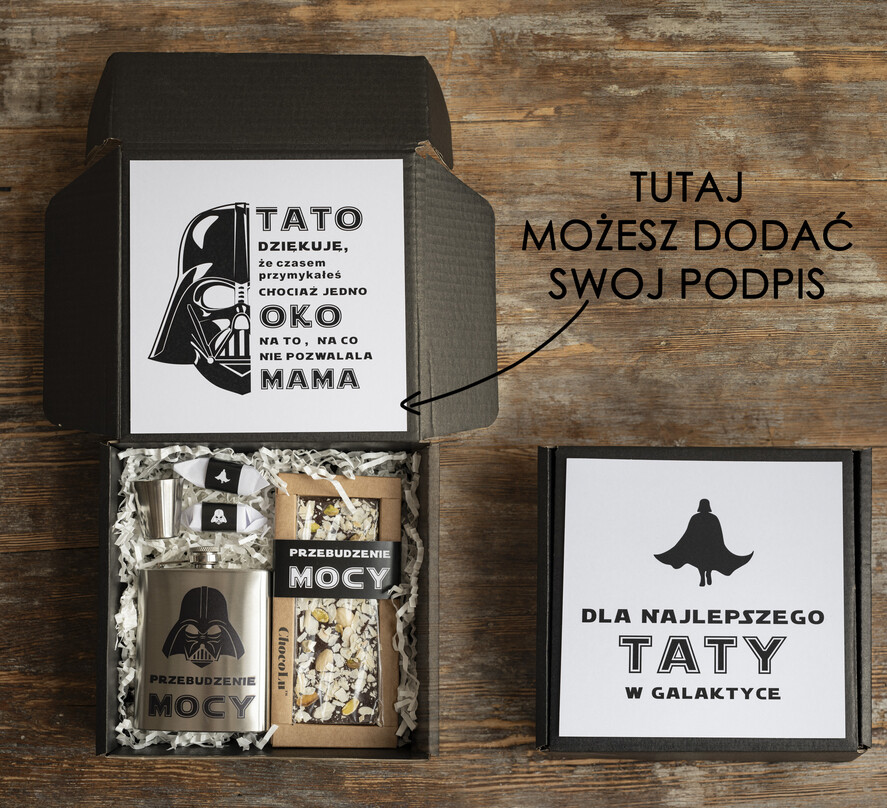 Prezenty dla Taty dzien ojca zestawy dla Taty Pomysł na prezent z okazji dnia Ojca, pudełko prezentowe z  piersiówką, tematyczne prezenty dla Taty na urodziny, zestawy prezentowe na Dzień Ojca2