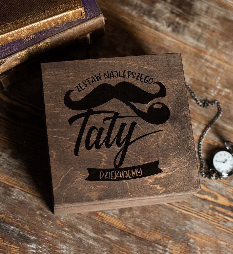 Prezenty dla Taty dzien ojca zestawy dla Taty prezent z okazji dnia taty skrzyneczka na kostki lodu do drinków 3