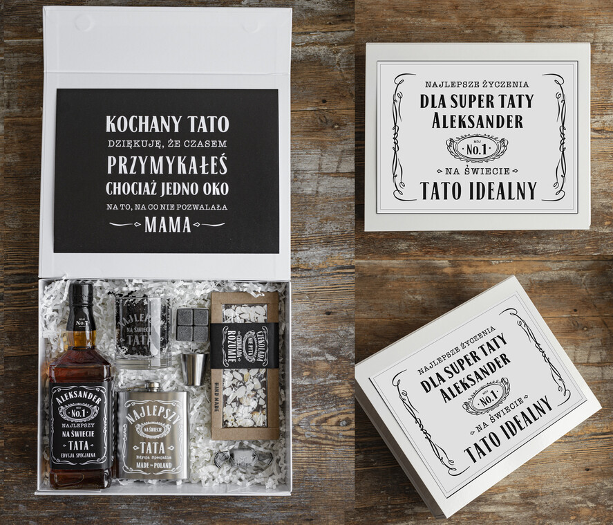 Prezenty dla Taty dzien ojca zestawy dla Taty pomysł na prezent dla Taty na urodziny, zestaw prezentowy na dzień Ojca, grawerowana szklanka, fajny pomysł na prezent dla Taty, personalizowane prezenty0