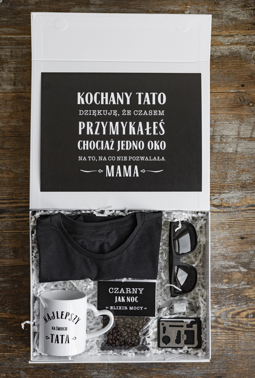 Prezenty dla Taty dzien ojca zestawy dla Taty prezent z okazji dnia Ojca, pudełko prezentowe na dzień Ojca, tematyczne prezenty dla Taty na urodziny, wyjątkowe prezenty dla Taty 1