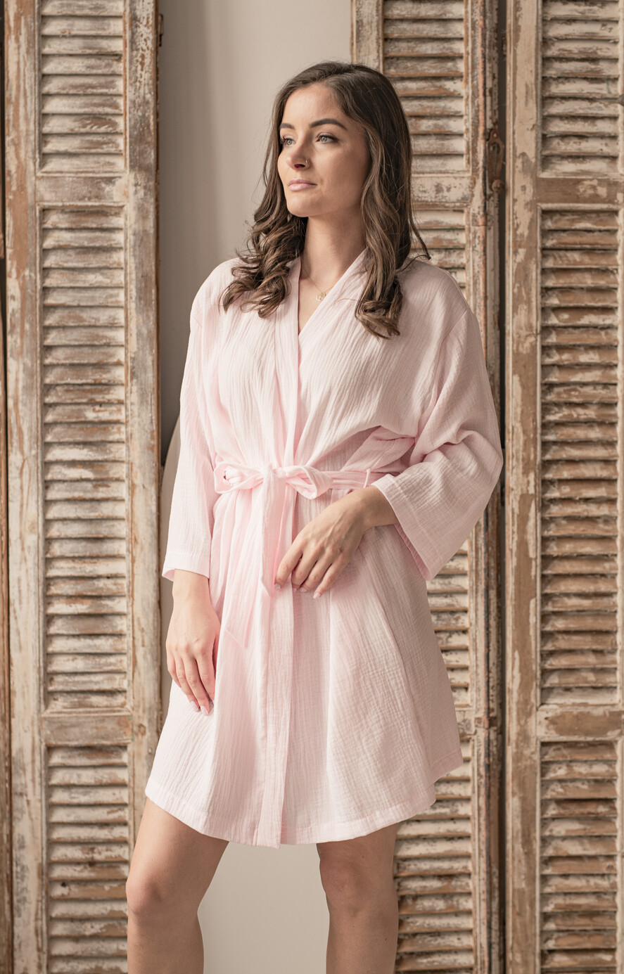 Prezenty dla świadków szlafrok dla świadkowej przewiewny oddychający 100% bawełny szlafrok pomysł na pytanie czy zostaniesz moją świadkową szlafrok, szlafrok z muślinu z napisami, szlafrok muslinowy dla świadkowej i druhny7