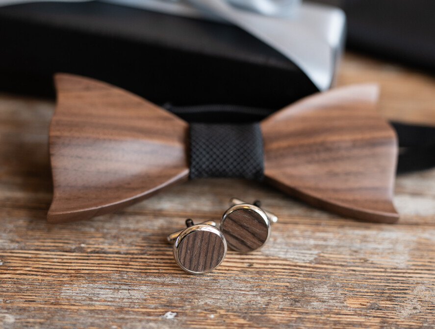 Zaproszenia dla Rodziców  Tato czy poprowadzisz mnie do ołtarza   Tato czy poprowadzisz mnie do ołtarza  - Zaproszenie Ślubne dla Taty - Prezent Drewniana Mucha i spinki3