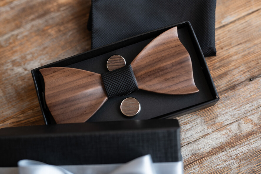 Zaproszenia dla Rodziców  Tato czy poprowadzisz mnie do ołtarza   Tato czy poprowadzisz mnie do ołtarza  - Zaproszenie Ślubne dla Taty - Prezent Drewniana Mucha i spinki5