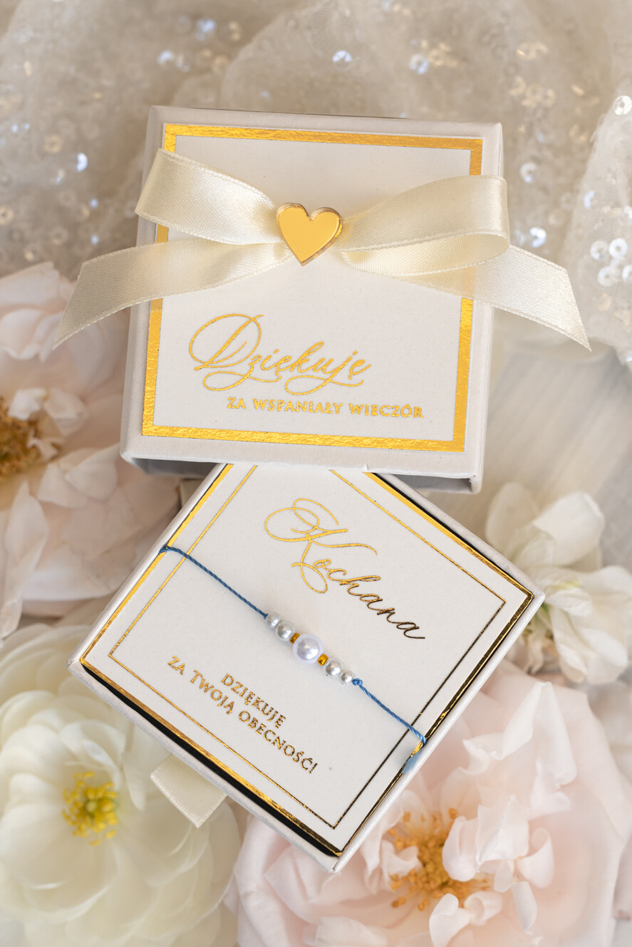 wieczór Panieński podziękowania za wieczór panieński podziękowanie za wieczór panieński- bransoletka z perłką muszlową Bransoletki dla Twojego Team Bride0