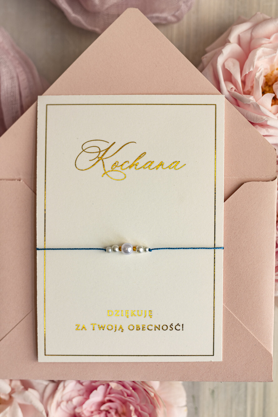 wieczór Panieński podziękowania za wieczór panieński podziękowanie za wieczór panieński- bransoletka z perełkami Bransoletki dla Twojego Team Bride upominek dla przyjaciólki5