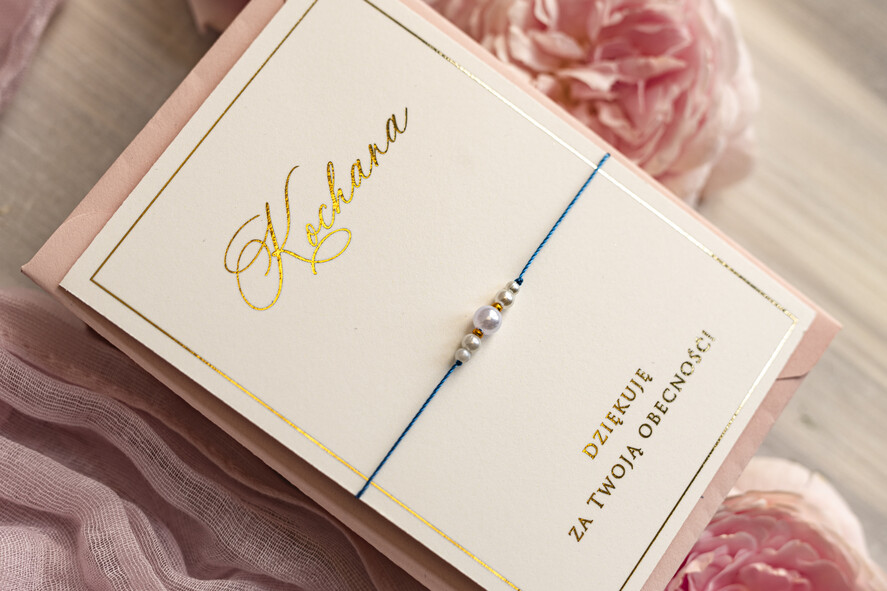 wieczór Panieński podziękowania za wieczór panieński podziękowanie za wieczór panieński- bransoletka z perełkami Bransoletki dla Twojego Team Bride upominek dla przyjaciólki7