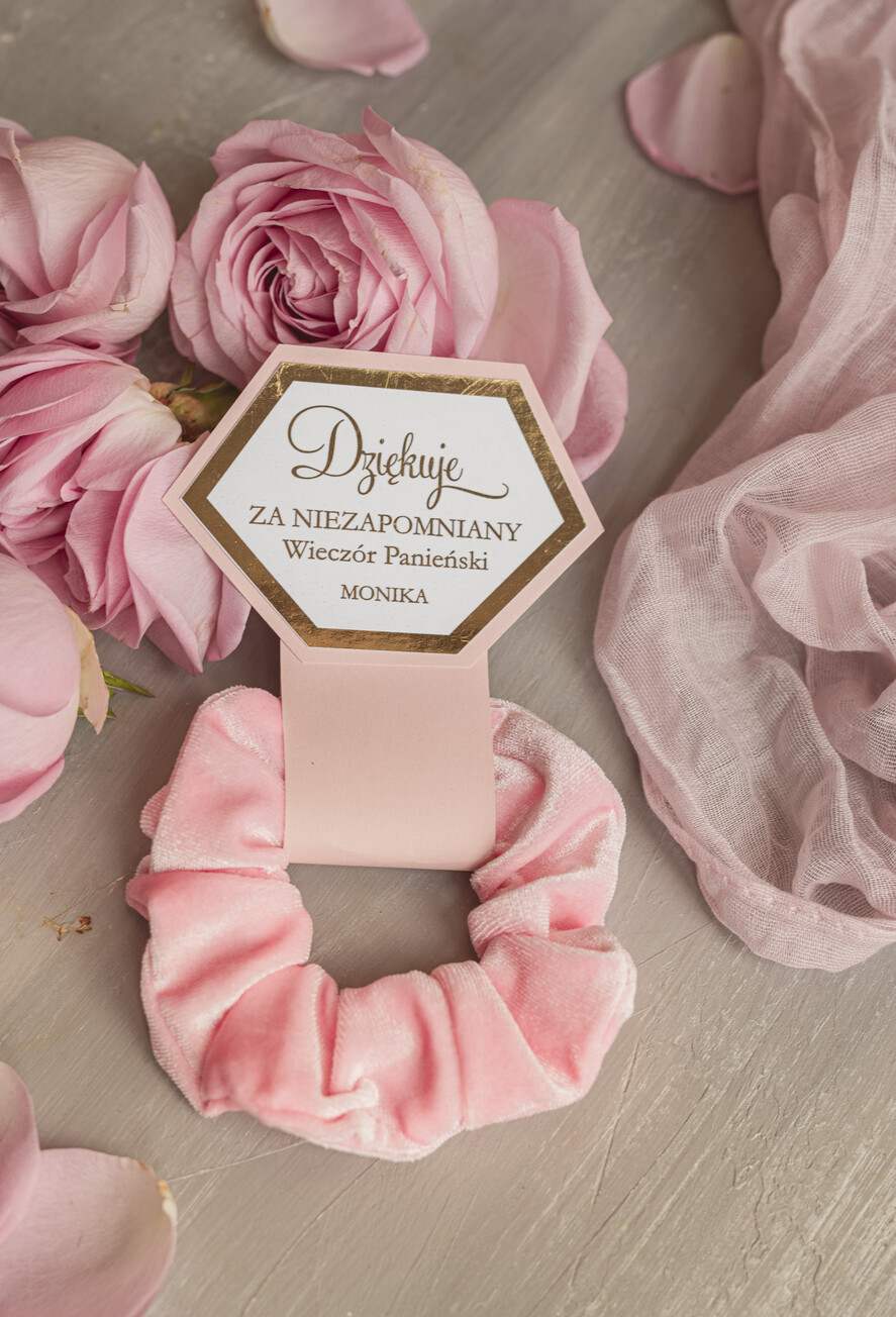 wieczór Panieński podziękowania za wieczór panieński gumka do włosów prezent na wieczór panieński, Scrunchies podziękowania za wieczór panieński, upominek dla przyjaciółek na wieczorze panieńskim 0