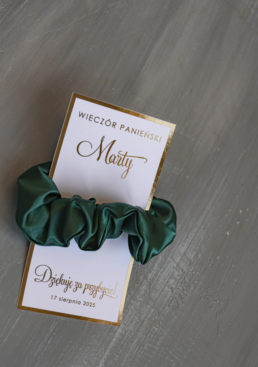 wieczór Panieński podziękowania za wieczór panieński gumka do włosów prezent na wieczór panieński, Scrunchies podziękowania za wieczór panieński, upominek dla przyjaciółek na wieczorze panieńskim 0